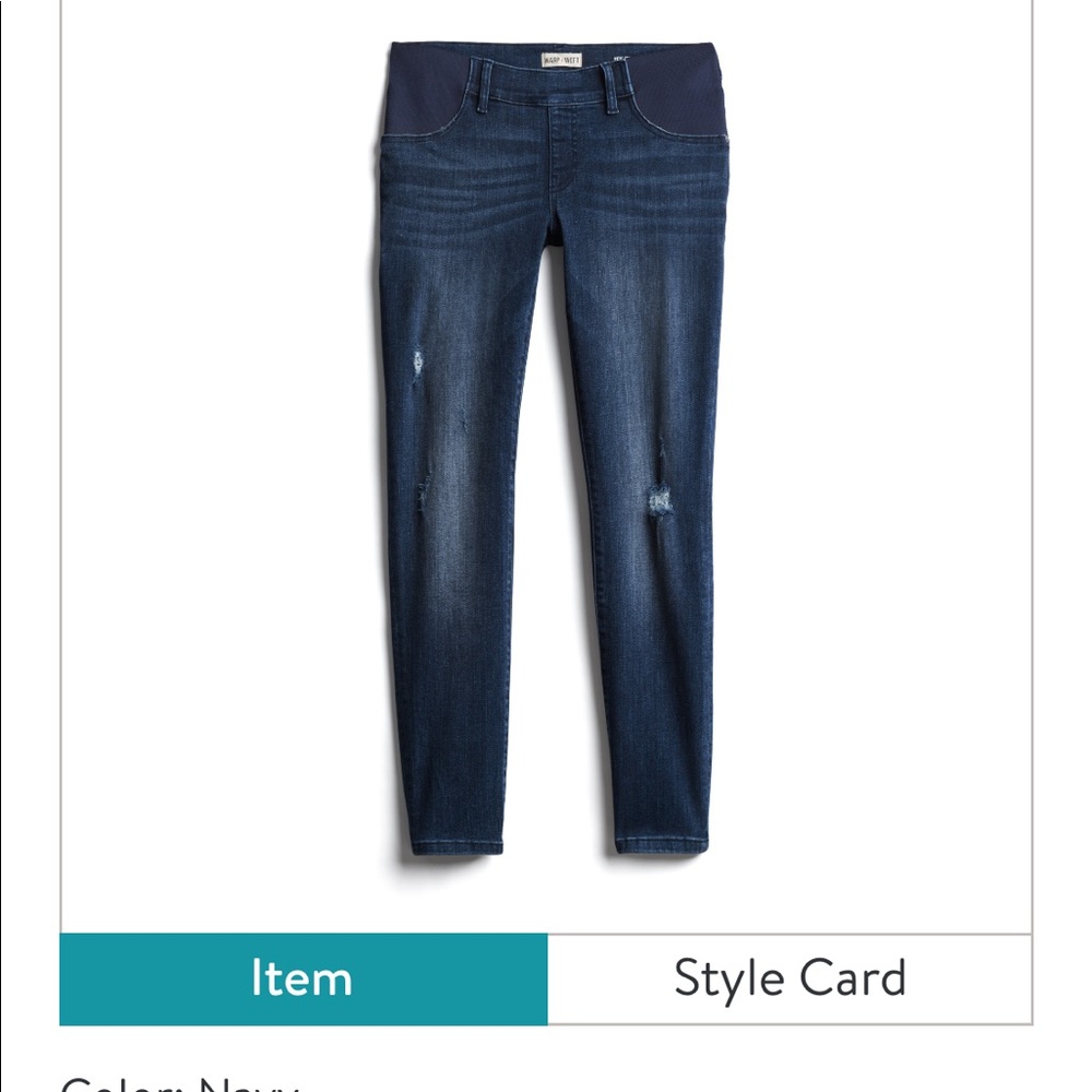 Maternity Skinny Jeans *Note tags removed and jeans worn since photos taken*